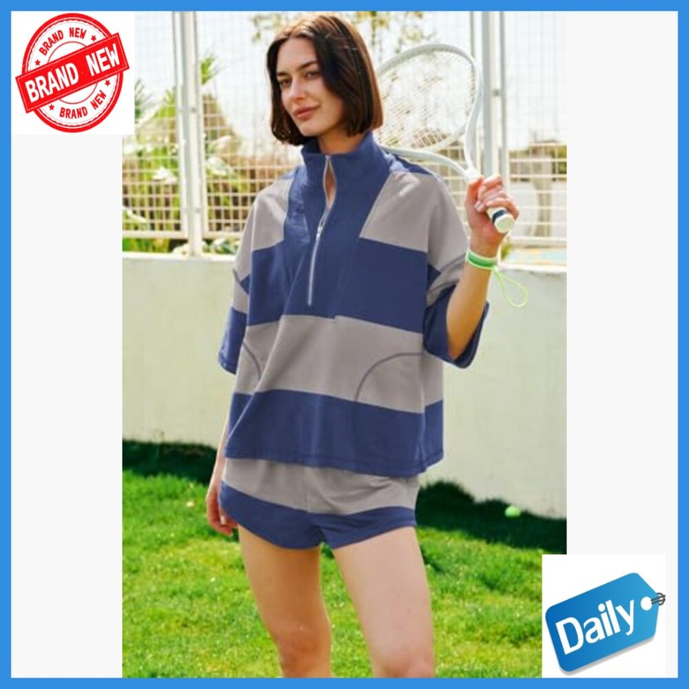 Large Polyester Blend Workout Set with Pockets, L… - image 4